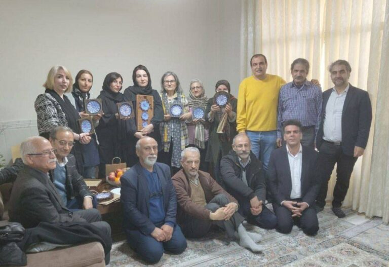 دیداری چالاكانی سنفی فهرههنگیان و كرێكاری به بۆنهی ٨ی مارس