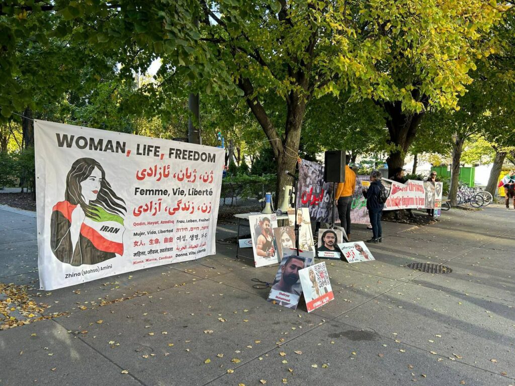 كۆبوونه‌وه‌ی ئێرانیانی ئازادیخواز له‌ تۆرنتۆی كانادا