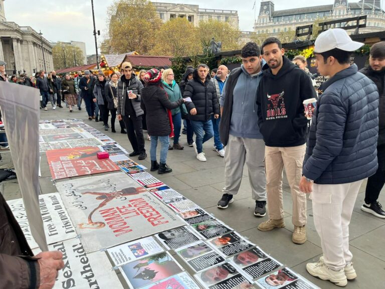 كۆبوونه‌وه‌ی ئێرانیانی ئازادیخوازی ده‌ره‌وه‌ی وڵات دژ به ‌كۆماری ئیسلامی