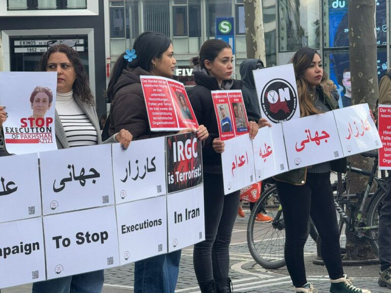خۆپێشاندانی ئێرانیانی ئازادیخواز له‌ ئاڵمان