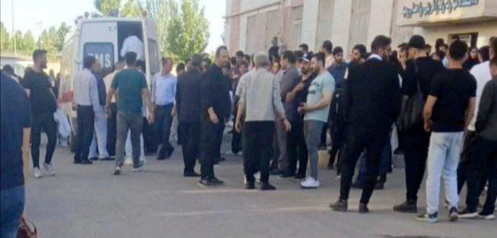 برینداربوونی چه‌ند خوێندكار به‌هۆی شه‌ڕه‌ چه‌قۆ له‌ زانكۆی ئازادی ورمێ