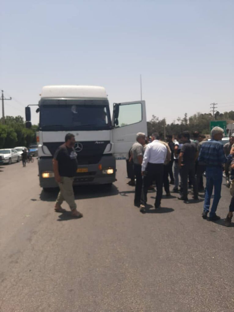 بەردەوامی مانگرتنی کامیۆنداران لە ئێران و کوردستان