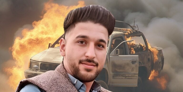 گیانلهدهستدانی سووختبهرێك به تهقهی هێزهكانی ڕژیمی كۆماری ئیسلامی