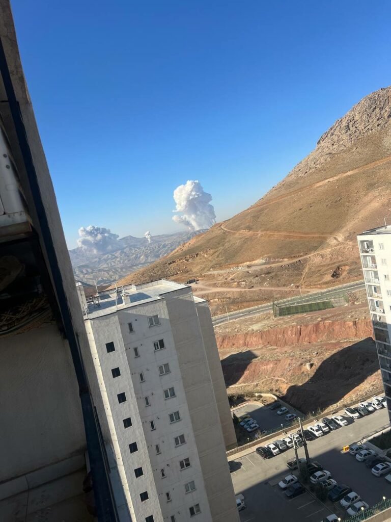 بەرزبوونەوەی ئاستی هێرشەکان بۆ سەر ناوەندەکانی حکومەت لە تاران