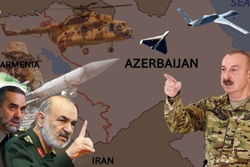 کاردانەوەی کۆماری ئازەربایجان بەرامبەر بە هێرشی درۆنیی ئێران