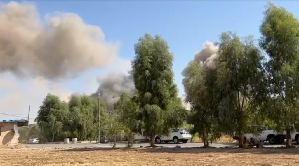 پەرەسەندنی هێرشەکان بۆ سەر هەرێمی کوردستان