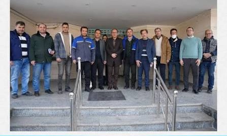 ناڕەزایەتیی کرێکارانی گرێبەستی کۆمپانیای ئاو لە ئازەربایجان