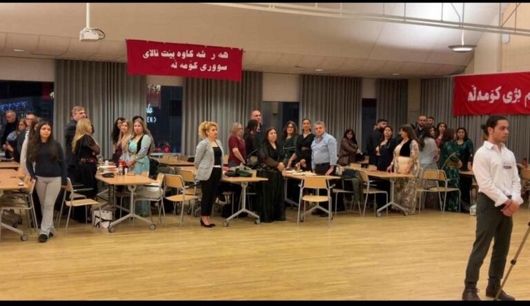 برگزاری مراسم روز کومەله در یوتبوری سوئد