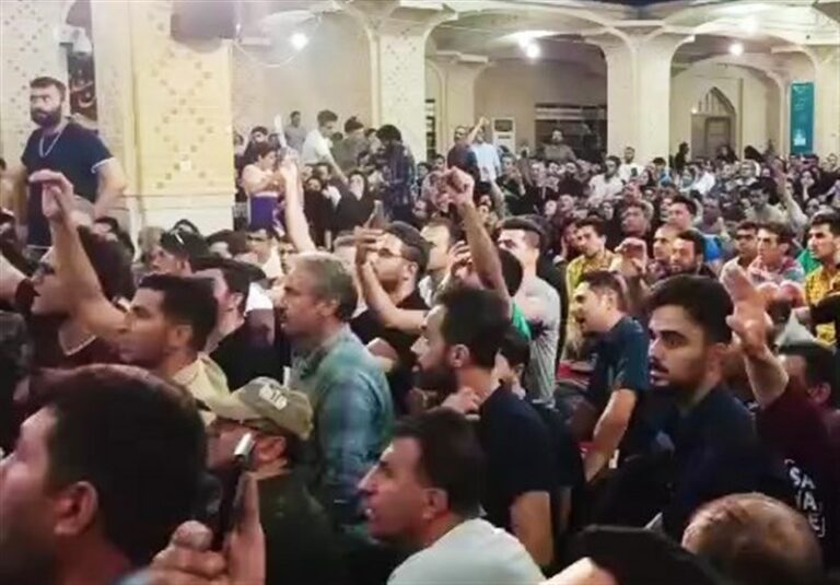 تجمع اعتراضی مالباختگان شرکت “ریحان تاک” در قزوین