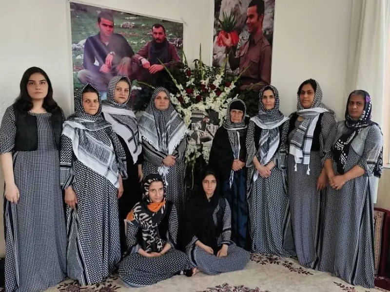 برگزاری مراسم چهلم چهار زندانی سیاسی اعدام شده در کامیاران