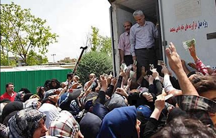 اعتراض مردم به کمبود گوشت دولتی در تهران