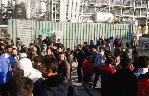 نارضایتی کارگران پتروشیمی چوار ایلام