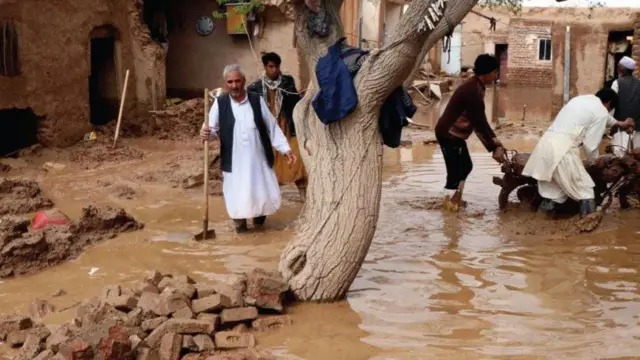 وقوع بارندگی شدید و توفان مرگبار در شرق افغانستان