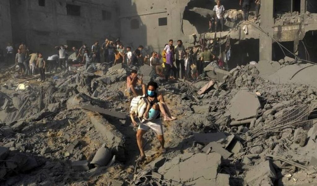 دولت اسرائیل در تلاش گسترش جنگ پس از ویران سازی غزه