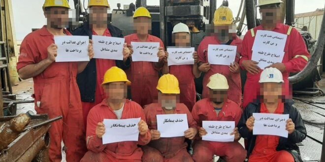 کارگران ارکان ثالث نفت در انتظار تبدیل وضعیت و ساماندهی
