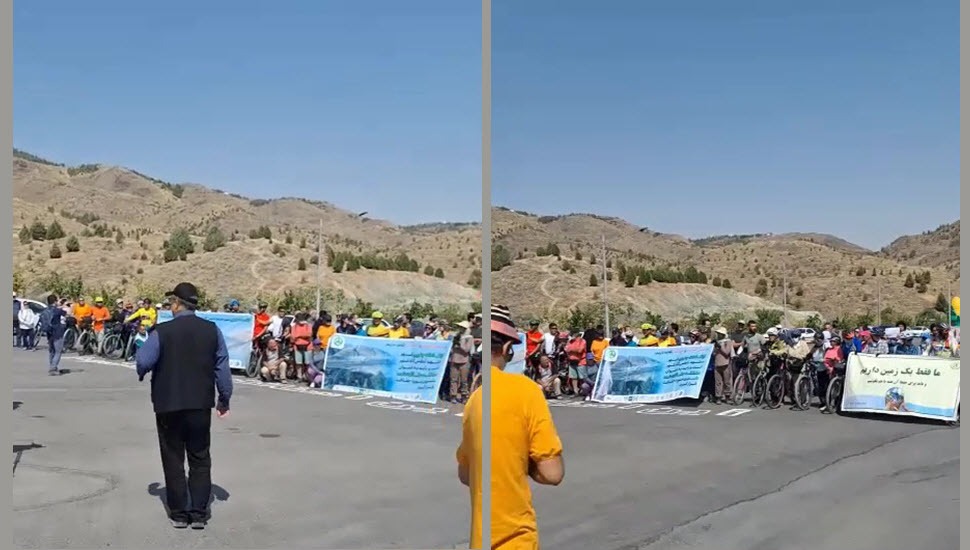 تجمع اعتراضی شهروندان مشهد به تغییر کاربری ارتفاعات جنوبی