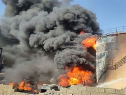 سرگردانی کارگران کارخانه اکسین پالایش پلدختر بعد از آتش‌سوزی