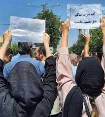 تجمع اعتراضی مردم زرگرشهر در استان مازندران