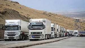 تداوم تجمع کامیونداران مقابل وزارت صمت در تهران