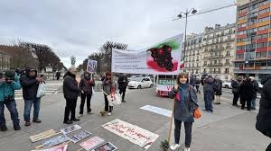 راهپیمایی همبستگی ایرانیان در پاریس و آلمان با مردم ایران