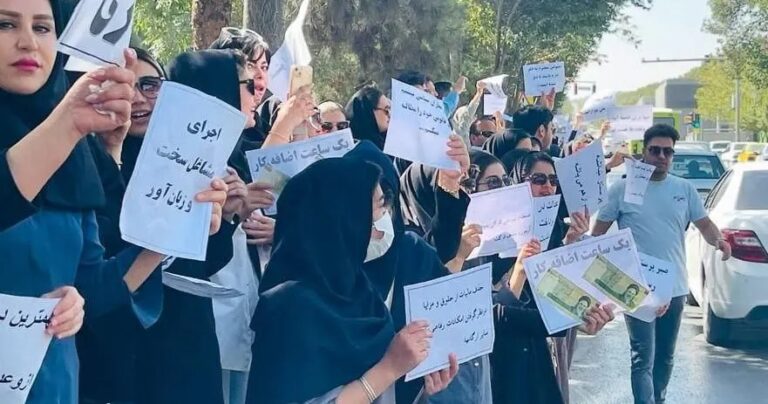 واکنش خانه پرستار به بازداشت پرستاران در جریان اعتراضات