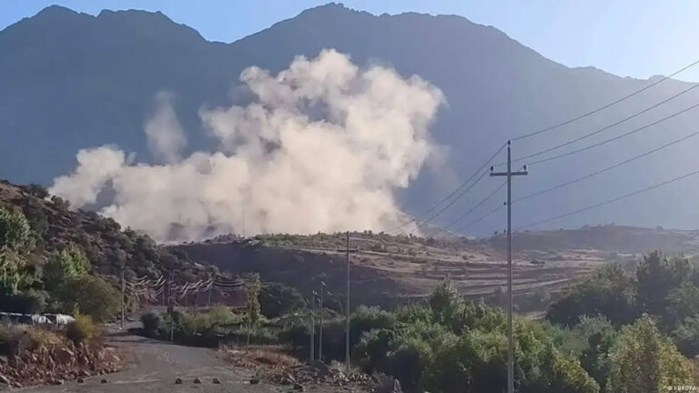 موج جدید حملات موشکی به کمپ حزب دموکرات کردستان ایران