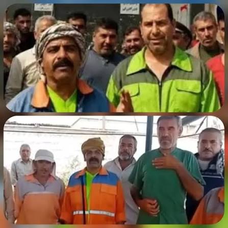 نارضایتی کارگران حراست شهرداری ماهشهر
